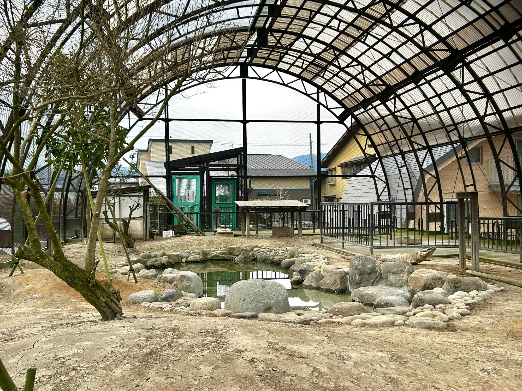 児童動物園改修工事
