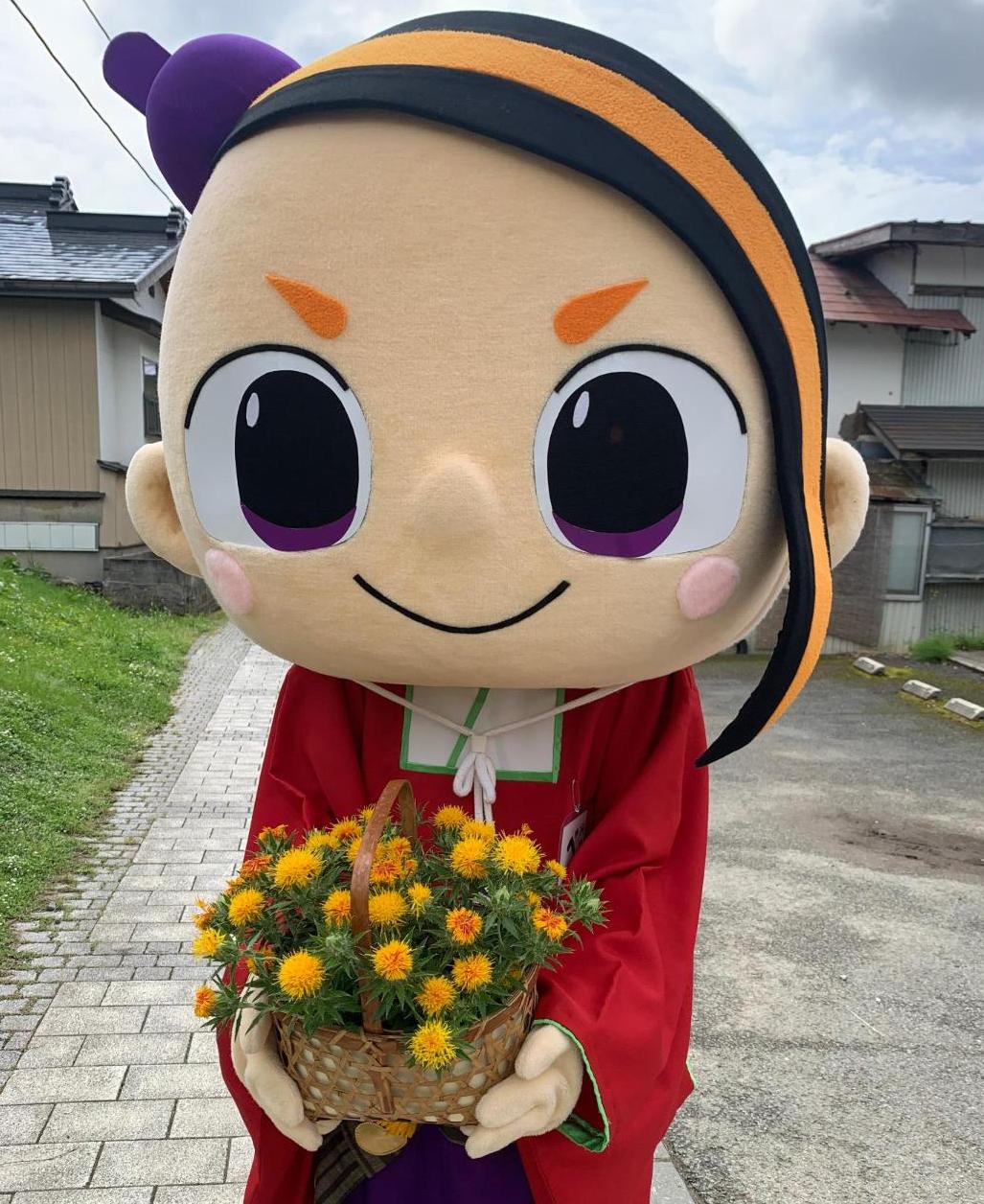 べにのすけ紅花の花束